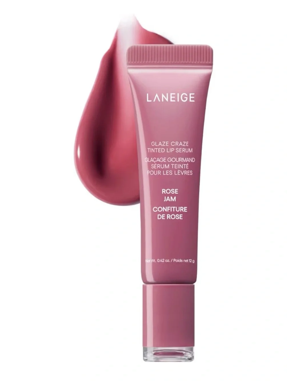 LANEIGE Glaze Craze Tinted Lip Serum: Rose Jam
